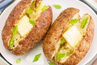 Perfectly Crispy Air Fryer Baked Potatoes