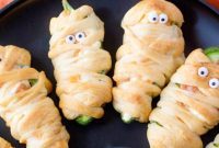 Mummy-Wrapped Jalapeño Poppers