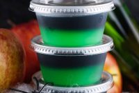 Wicked Apple Jello Shooters