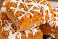 Heavenly Pumpkin Crumble Bars