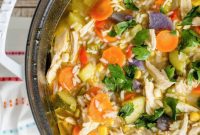 Golden Harvest Chicken and Rice Soup