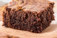 Decadent Pumpkin Swirl Brownies