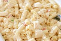 Creamy Slow Cooker Salsa Ranch Chicken Pasta