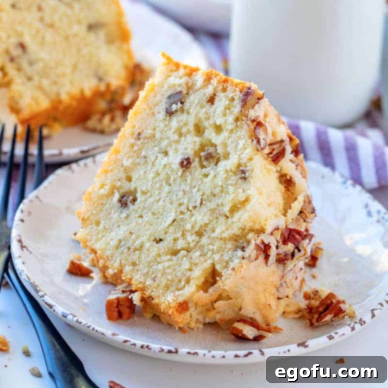 Heirloom Southern Pecan Pound Cake 1 featured 9212