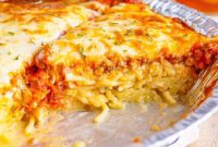 Gathering Spaghetti Pie