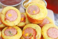 Savory Sausage Cornbread Bites