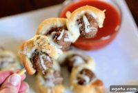 Skewered Meatball Subs