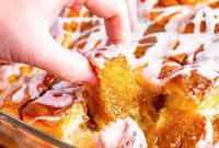 Decadent Glazed Cinnamon Pull-Apart Bread