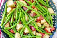 Smoky Grilled Potatoes and Crisp Green Beans