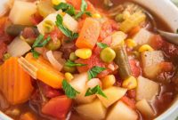 One Pot Comfort Vegetable Soup