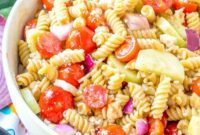 Vibrant Pasta Salad with Sweet Balsamic Drizzle