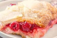 Cherry Cheesecake Cobbler Delight
