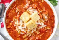 Comforting Pizza Bowl