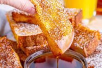 Golden Air Fryer French Toast Dippers