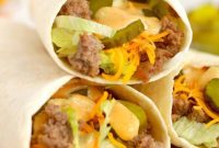 Big Mac Style Wraps