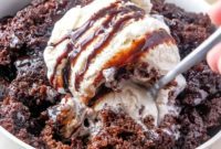 Decadent Slow Cooker Chocolate Pudding Cake