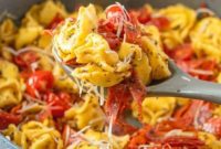 Creamy One Skillet Tortellini