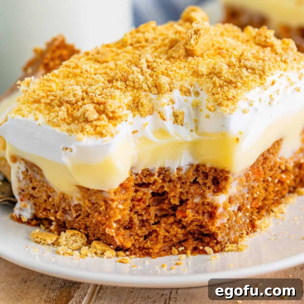 Super Moist Carrot Poke Cake 1 featured 9408