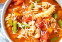 Hearty Homestyle Minestrone