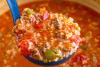 Unstuffed Pepper Soup