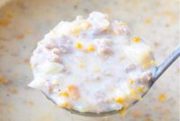 Creamy Sausage and Sweet Corn Chowder