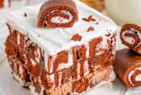 Easy No-Bake Swiss Roll