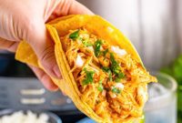 Effortless Slow Cooker Taco Chicken
