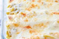 Decadent White Chicken Enchiladas