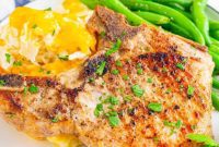 Golden Hash Brown Pork Chop Bake