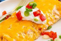 Cheesy Beef Enchilada Bake