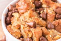 Air Fried Bread Pudding Perfection