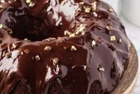 Refreshing Mint Chocolate Bundt