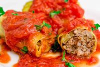 Savory Stuffed Cabbage Rolls