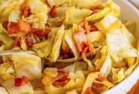 Crispy Bacon and Caramelized Cabbage