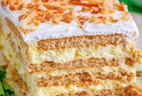 No-Bake Coconut Cream Delight