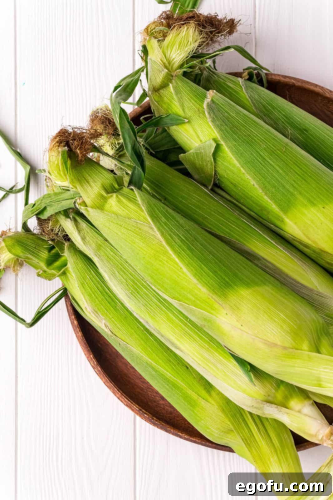 Ingredients needed: ears corn.