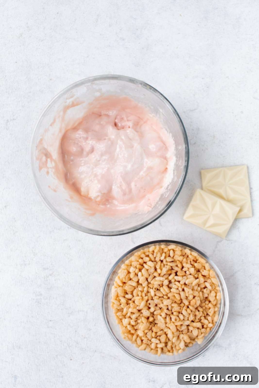 Creepy Crispy Critters 5 Butter and marshmallows melted in bowl.