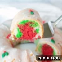 Easy Christmas Bundt Cake recipe.
