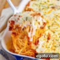 Tik Tok Million Dollar Spaghetti recipe thumbnail.