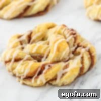 Easy Cinnamon Knots recipe.