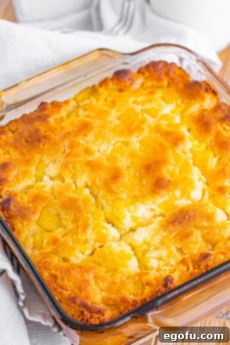 Sun-Kissed Peach Butter Swim Biscuits 22 Baked peach butter dip biscuits in a baking dish.