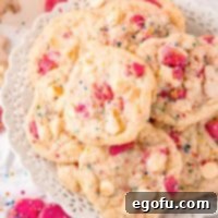 Close up looking at a pile of Circus Animal Cookies.