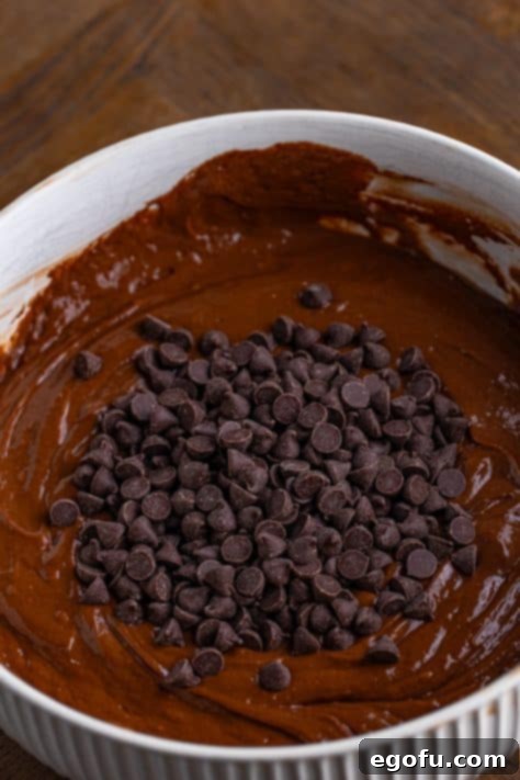 Velvet Chocolate Pudding Bundt 12 Chocolate chips added to cake batter.