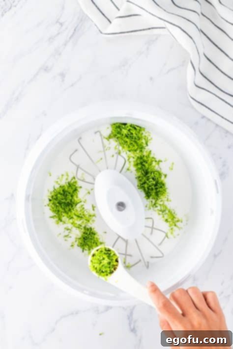 lime zest and sugar in a stand mixer.