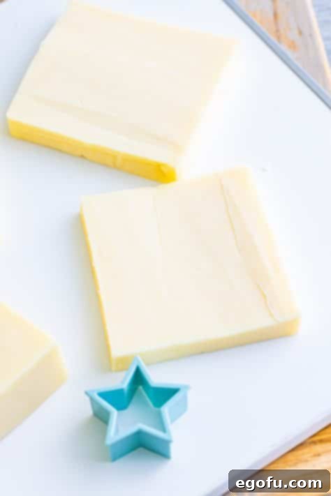 Stars and Stripes Celebration Dip 15 Slices of Monterey Jack cheese.