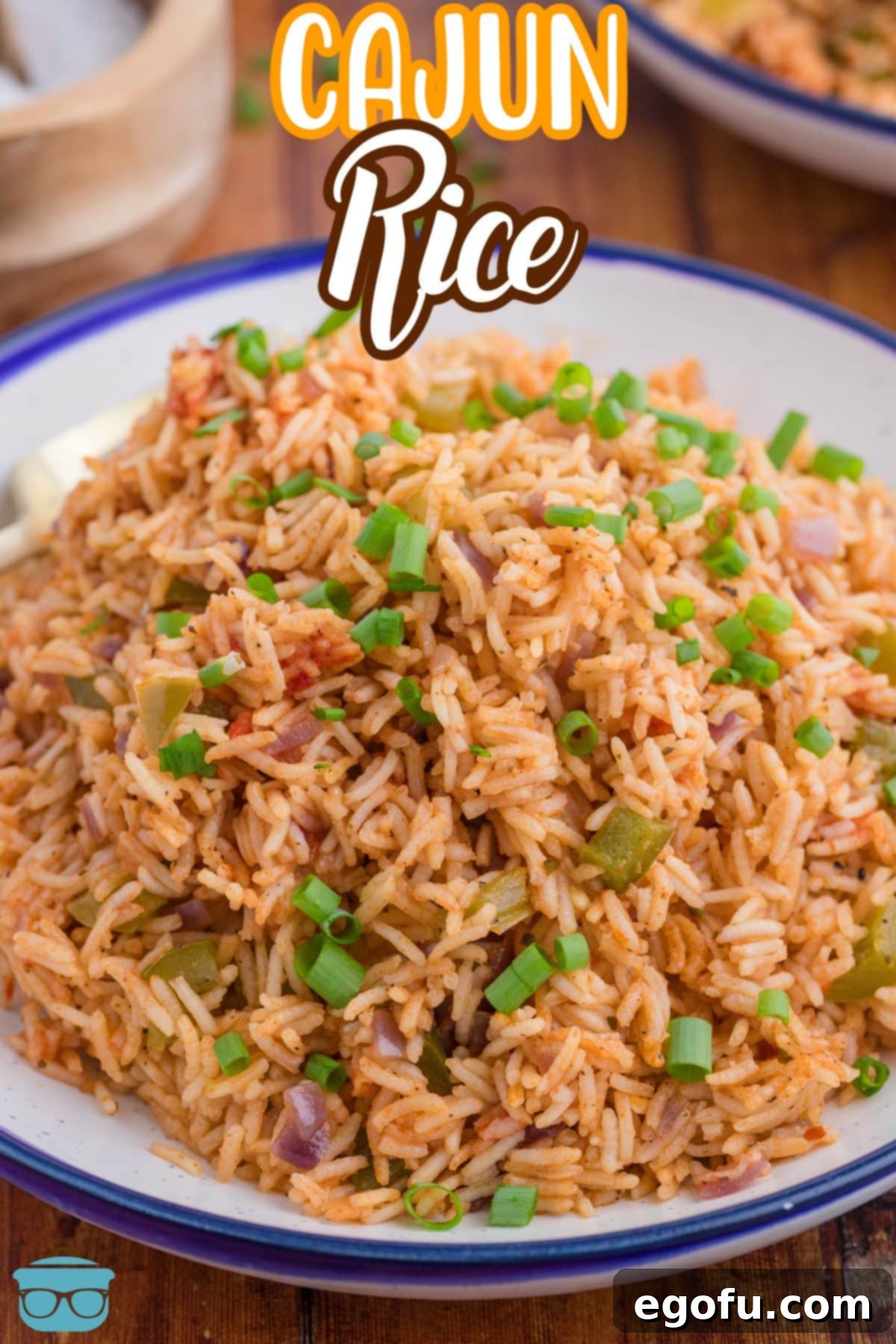 A big plate of Cajun Rice.