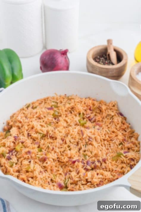 A big bowl of Cajun Rice.