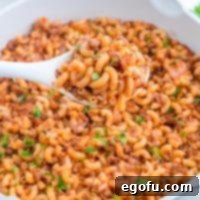 Close up looking at a bowl of Beefaroni.