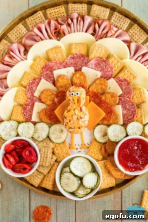 Thanksgiving Charcuterie Board.