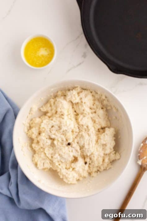 Celtic Loaf 11 Wet dough in a bowl.